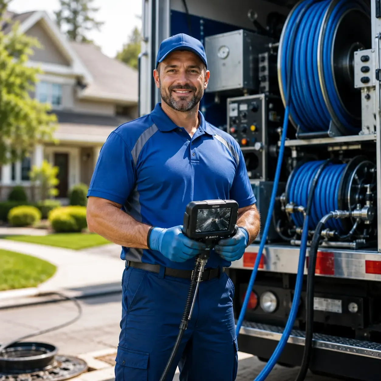 Local outdoor drain cleaning specialists in Lawton, PA
